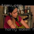 Horny women hiding desire