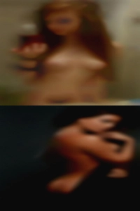 Nude woman Rock naked Hill.